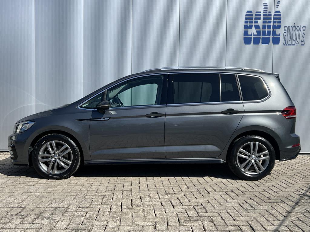 Volkswagen Touran 2.0 TDI Automaat R-Line Highline Navigatie, Auto's, Gebruikt, 4 cilinders, Met garantie (alle), 23 km/l