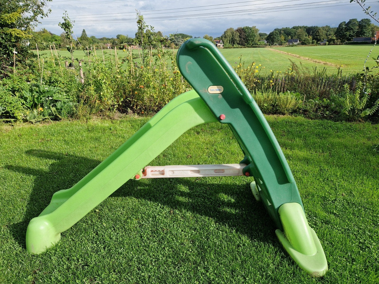 little tikes glijbaan, Ophalen, Glijbaan