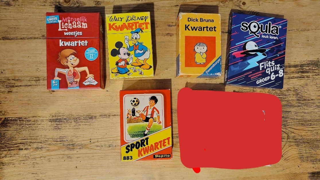 Kwartet spellen, kaarten, Verzamelen, Ophalen of Verzenden, Zo goed als nieuw, Kwartet(ten)
