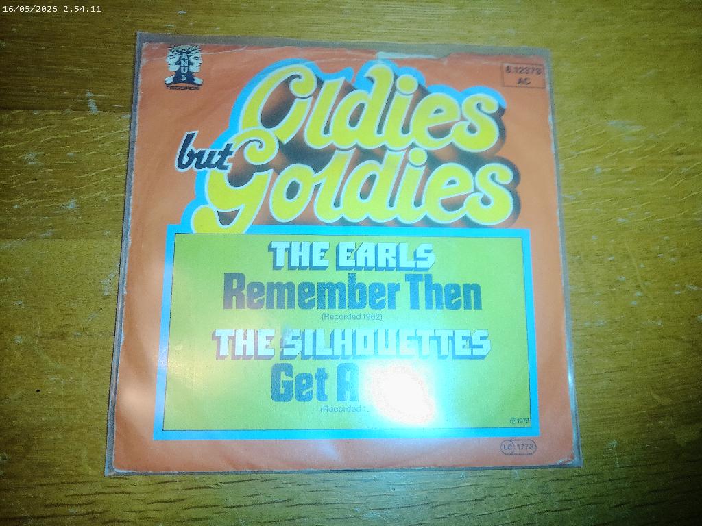 The Earls / The Silhouettes ( Oldies ), Gebruikt, Voor 1960, 7 inch, Single
