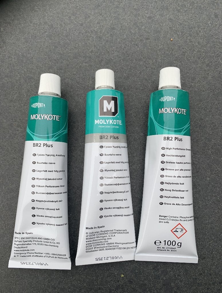 Molykote BR2 Plus vet, en ook voor al uw rvs bouten moeren, Ophalen of Verzenden