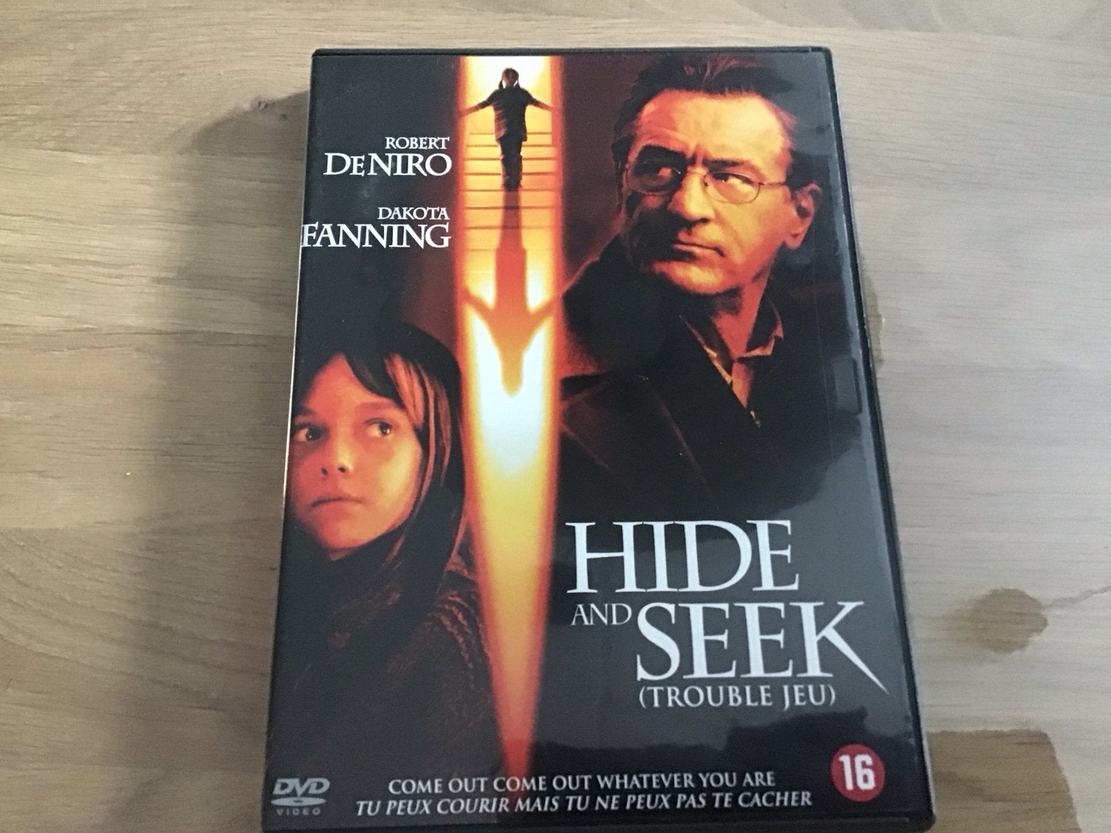 Hide and Seek (Trouble Jeu) DVD - Robert De Niro, Psychologische thriller, Vanaf 16 jaar, Nederlands, Ophalen of Verzenden