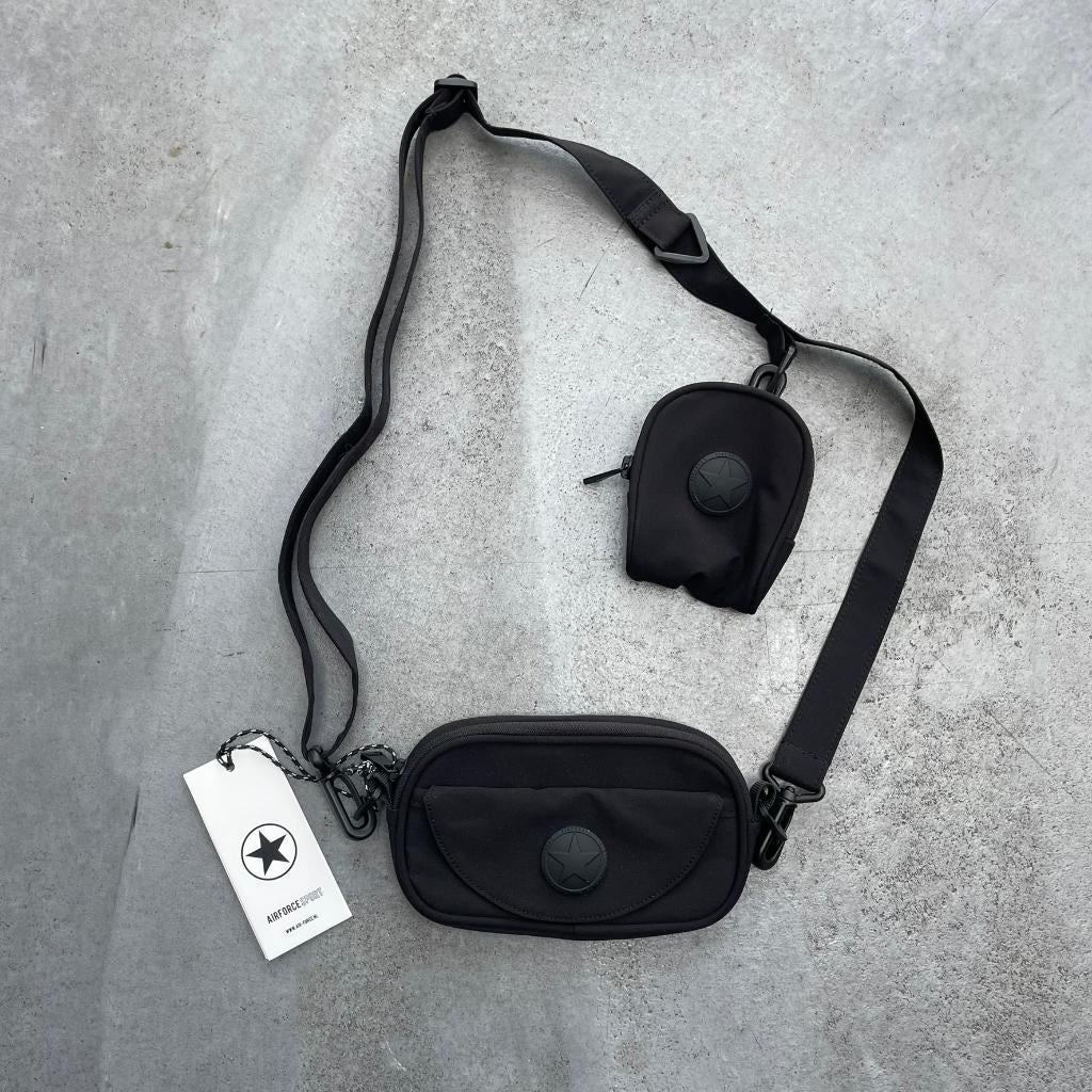 Air Force - Ski Waist bag - heuptas, Verzenden, Nieuw, Zwart, Schoudertasje