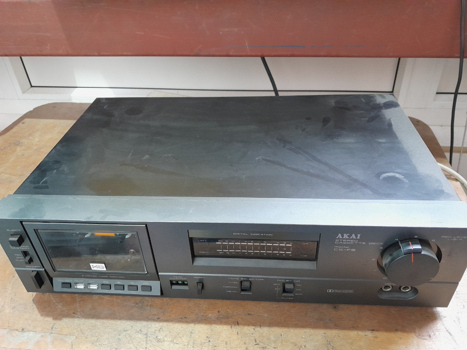 Akai CS-F9 cassettedeck, Ophalen of Verzenden, Akai