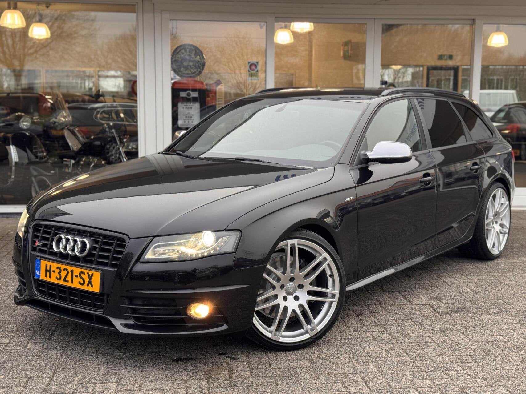 Audi S4 Avant 3.0 TFSI 445pk S4 quattro Pro Line,Leder,Xenon, Automaat, Euro 5, Gebruikt, Zwart