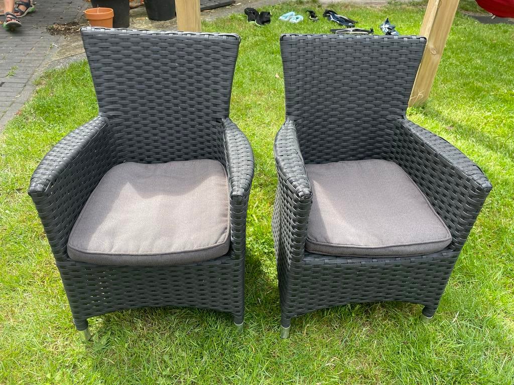Leuk rotan tuinsetje voor kinderen (tot 7 jaar), Tuin en Terras, Rotan, Zo goed als nieuw, Stoel, Tuinset