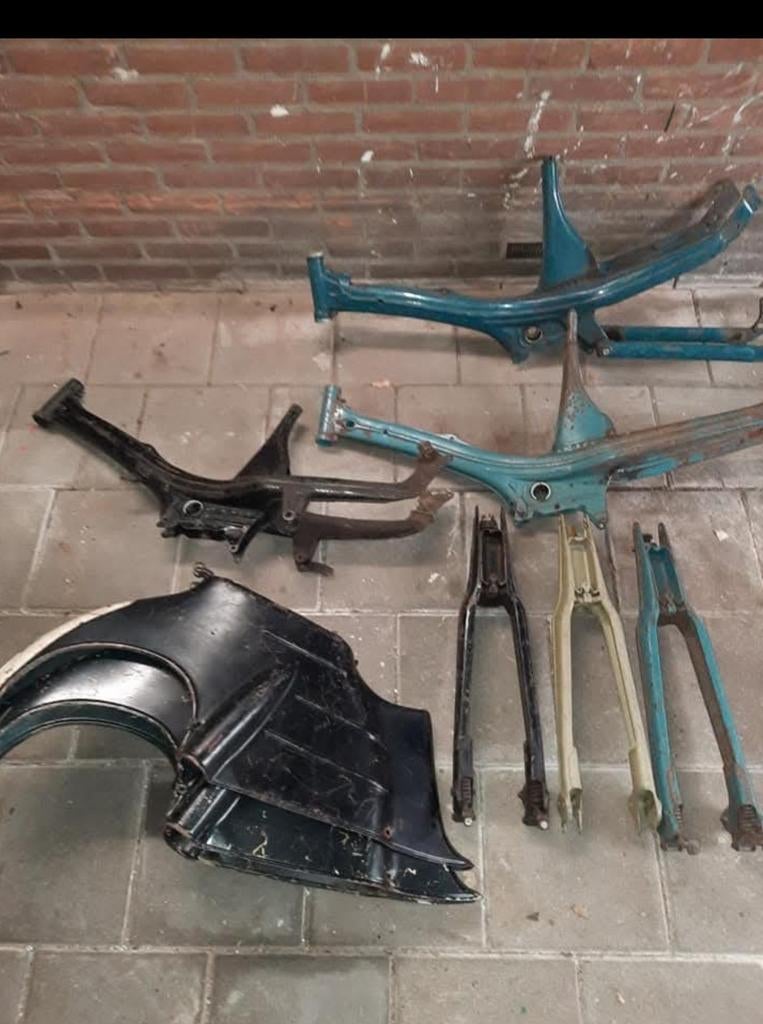 Nsu frame en spatborden, Fietsen en Brommers, Ophalen of Verzenden, Frame, Overige merken