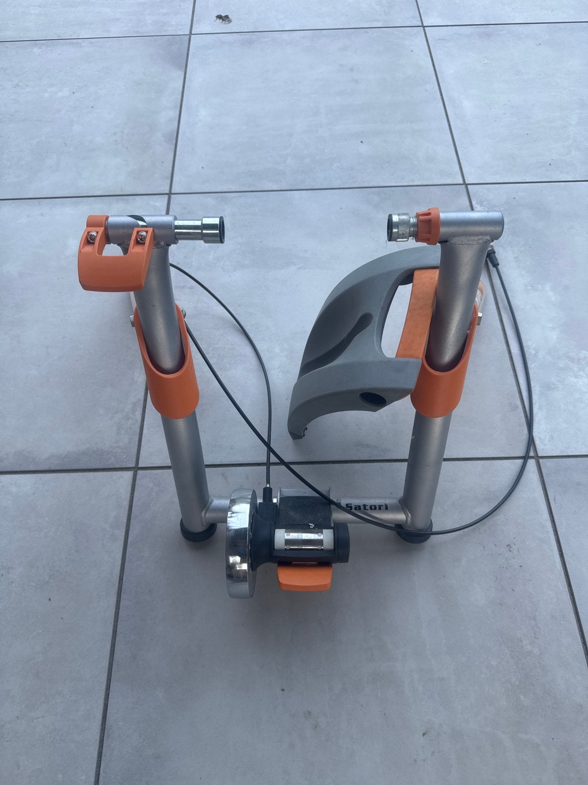 Tacx Satori fietstrainer - Indoor training, Ophalen, Gebruikt, Overige typen, Staal