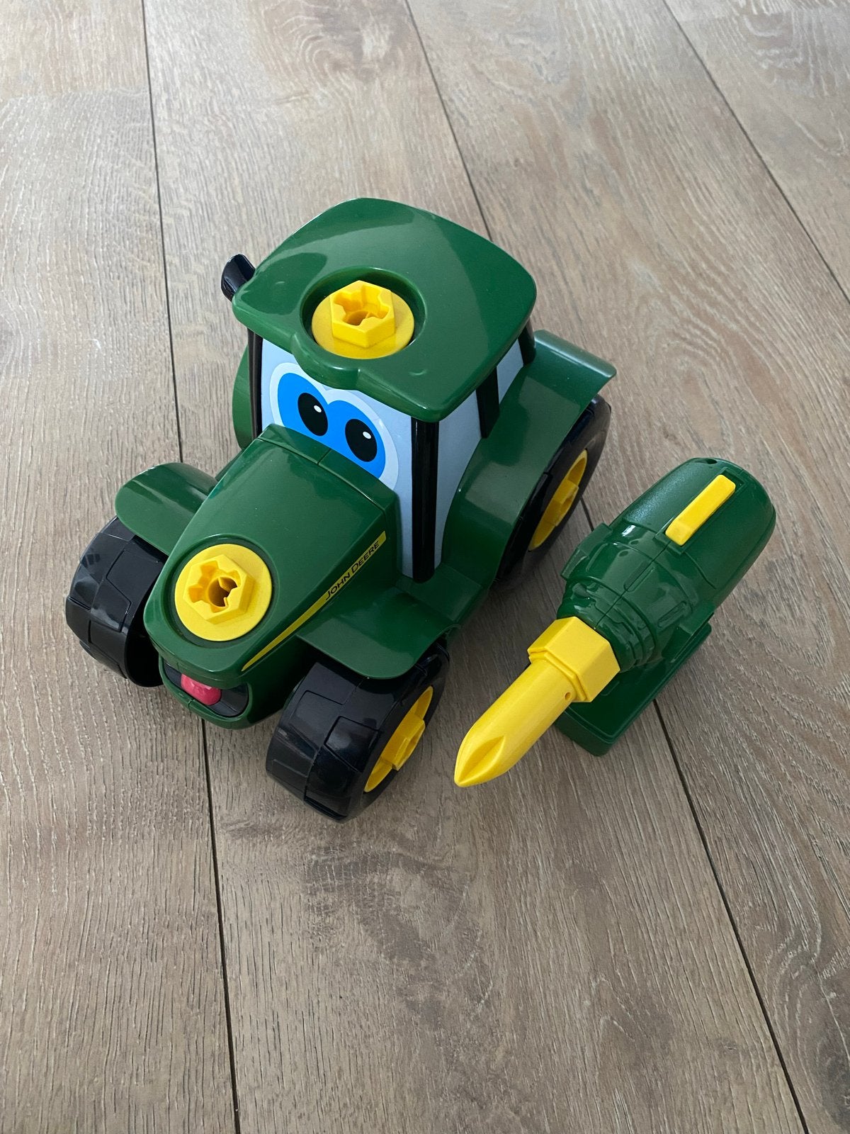 John Deere Speelgoed Tractor met Schroevendraaier, Ophalen of Verzenden, Zo goed als nieuw
