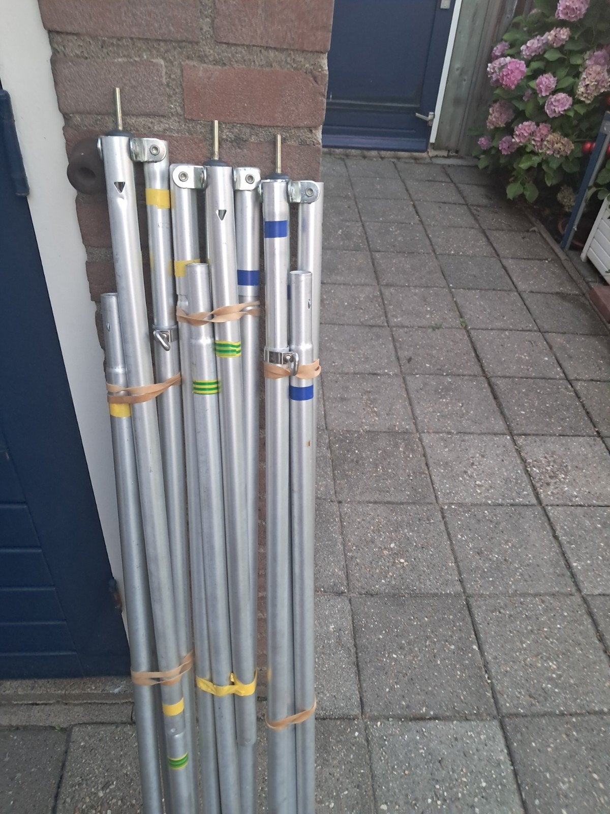 lichtgewicht tentstokken omloop 925 zgan, Ophalen