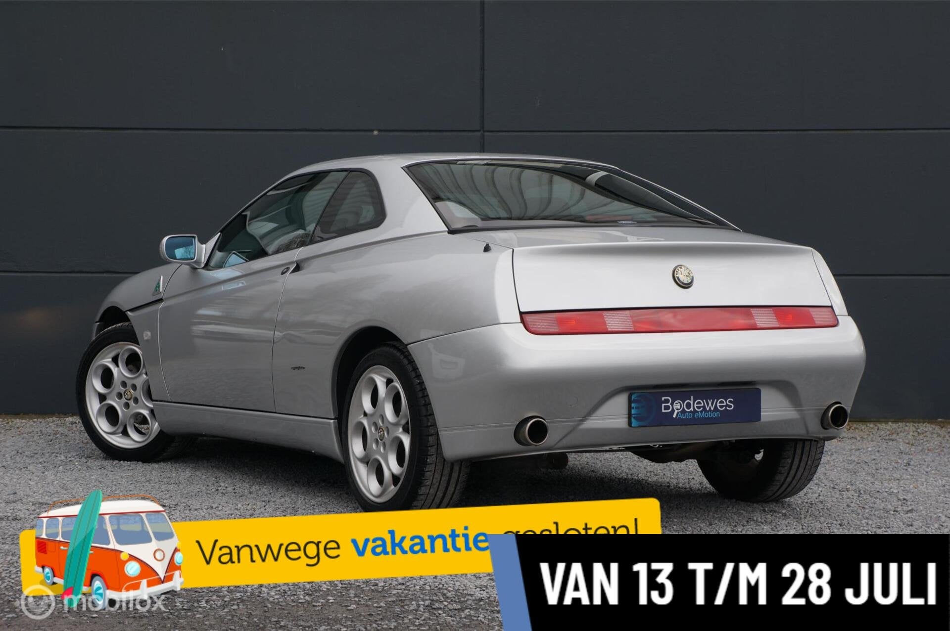 Alfa Romeo GTV (916) 2.0 V6 Turbo Benzina Airco Documentatie, Auto's, Alfa Romeo, Gebruikt, 201 pk, Metallic lak, 4 stoelen