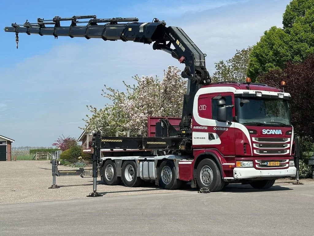 Scania G480 !TRUCK/TRACTOR!CRANE/GRUE/HIAB 105TM!TOP!EURO6!, Auto's, Automaat, Euro 6, Scania, Origineel Nederlands
