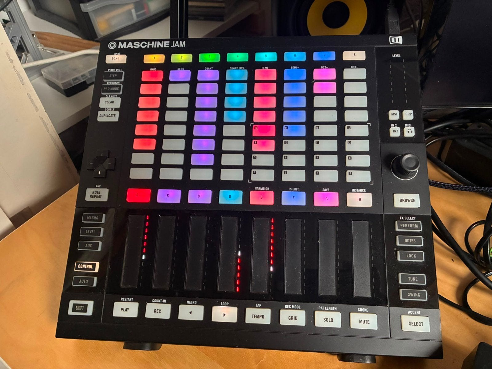 Native Instruments Maschine Jam, Ophalen of Verzenden, Zo goed als nieuw