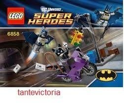 Lego Batman 6858 Catwoman Catcycle City Chase Super Heroes, Overige thema's, Lego, Overige typen, Nieuw