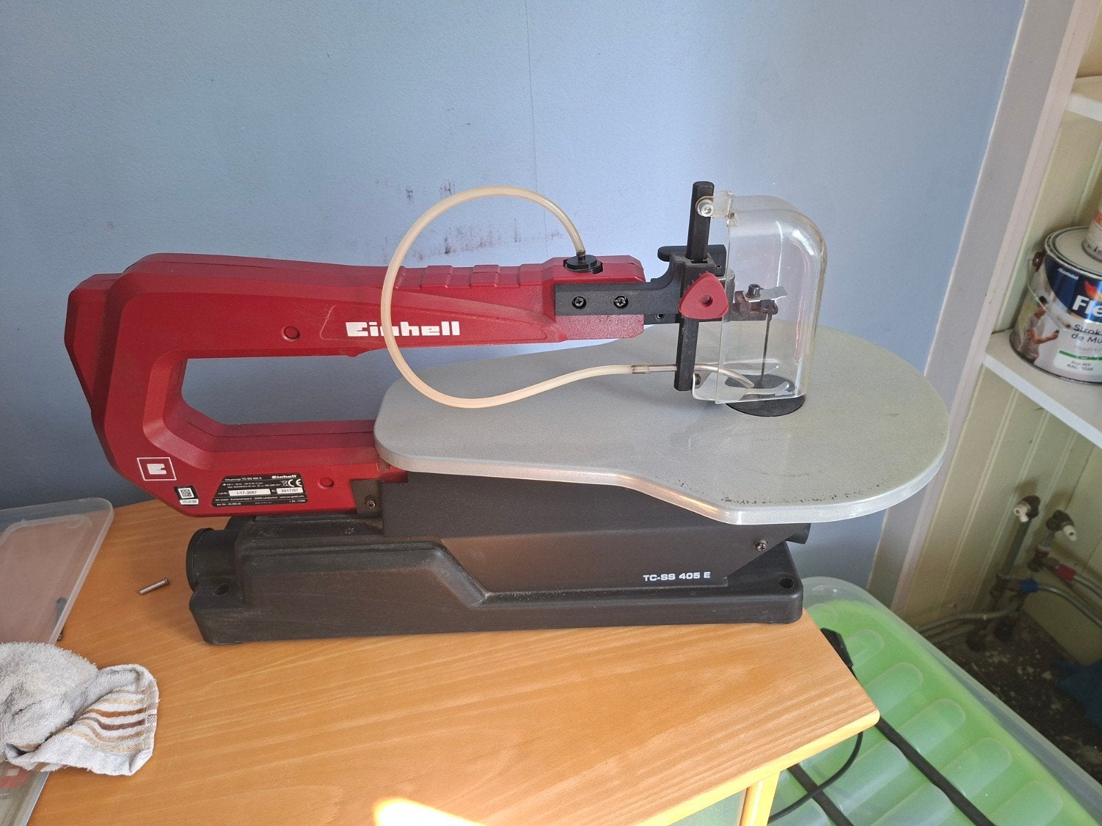 Einhell TC-SS 405 E Figuurzaagmachine, Ophalen, Gebruikt, Figuurzaag, Einhell