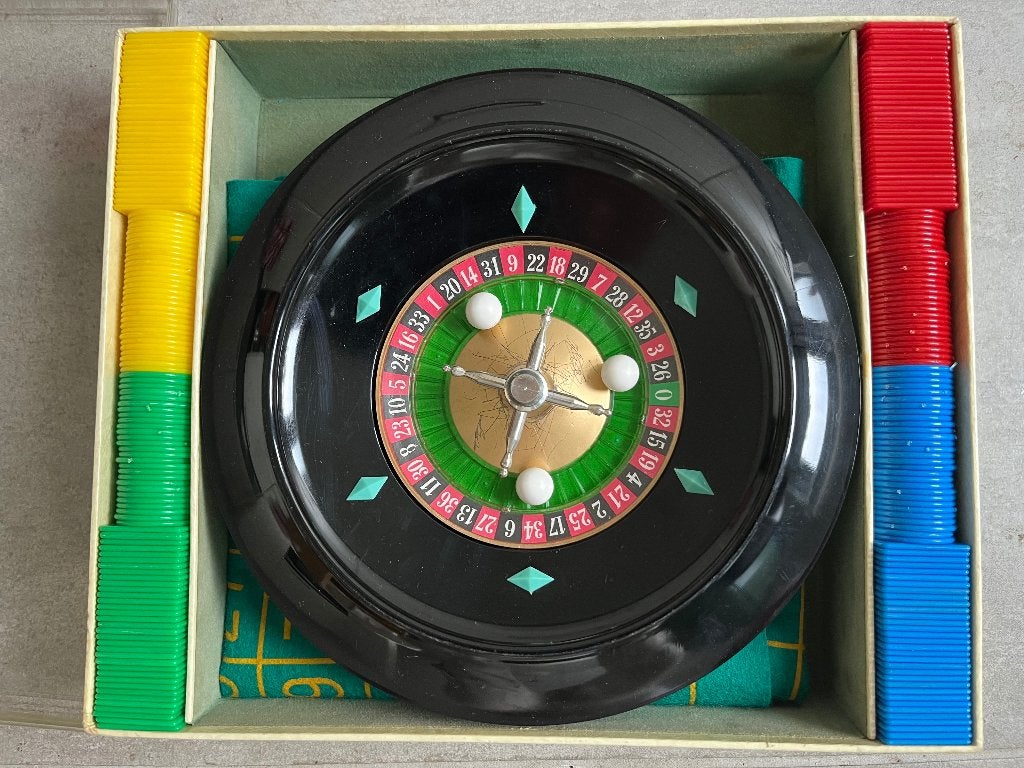 Roulette-spel, Vijf spelers of meer, Ophalen of Verzenden, Zo goed als nieuw