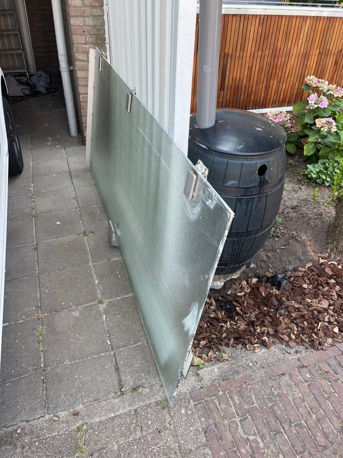 Glazen deur GRATIS, Ophalen, Gebruikt, 80 tot 100 cm, Binnendeur