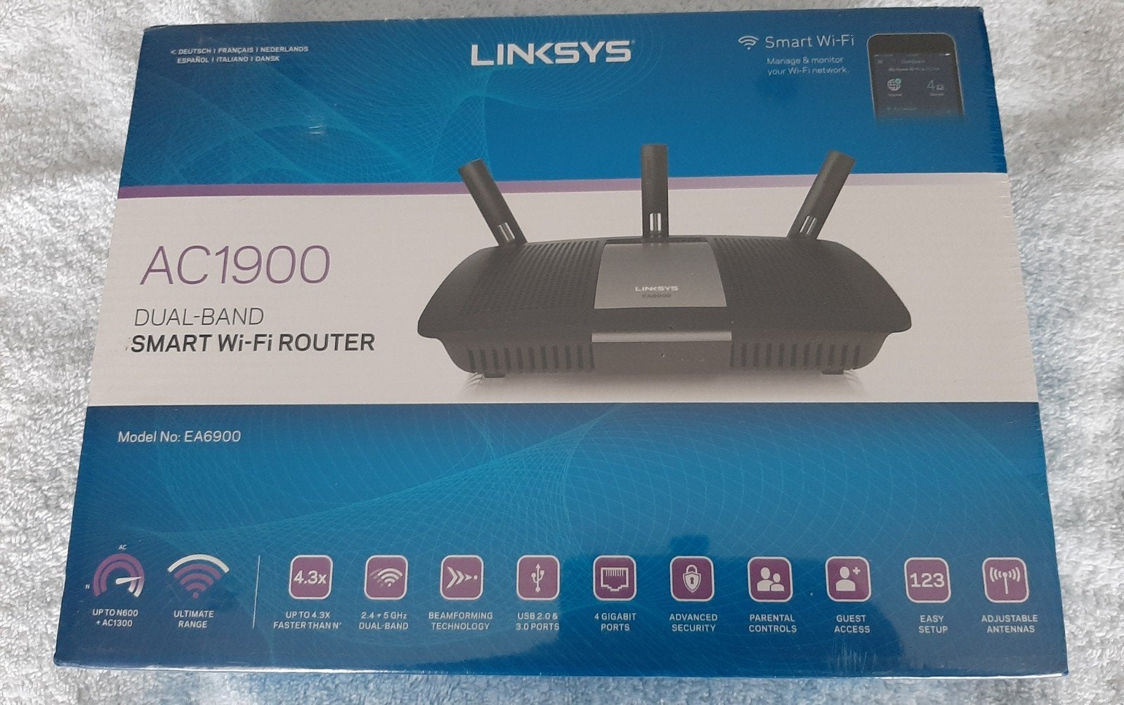 Linksys Dual-Band Smart WiFi Router, Ophalen of Verzenden, Nieuw