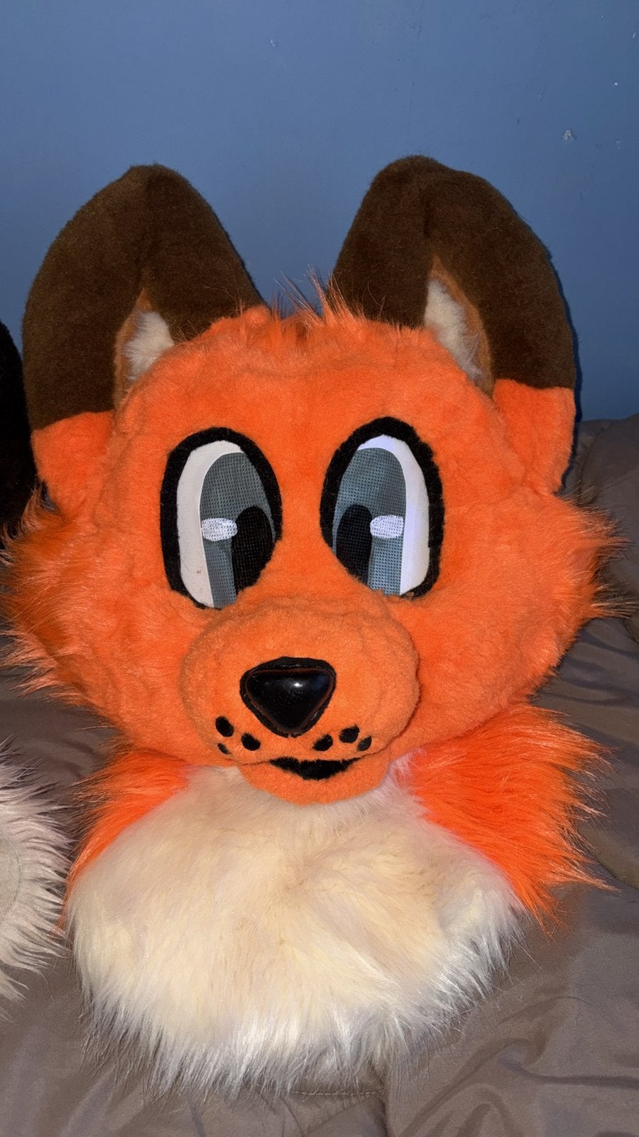 Fursuit head + feet (LEES BESCHRIJVING!), Ophalen of Verzenden, Zo goed als nieuw