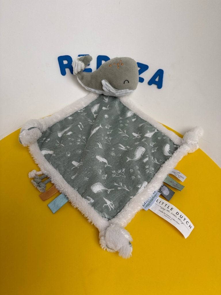 K2810 little dutch doekje walvis groen, Ophalen of Verzenden, Zo goed als nieuw, Overige typen