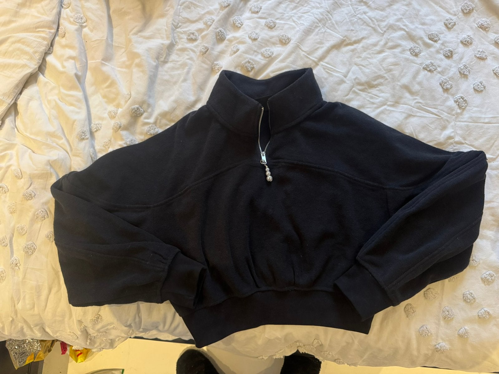 Nike Jordan sweater fleece XS, Ophalen of Verzenden, Zo goed als nieuw, Maat 46 (S) of kleiner, Zwart