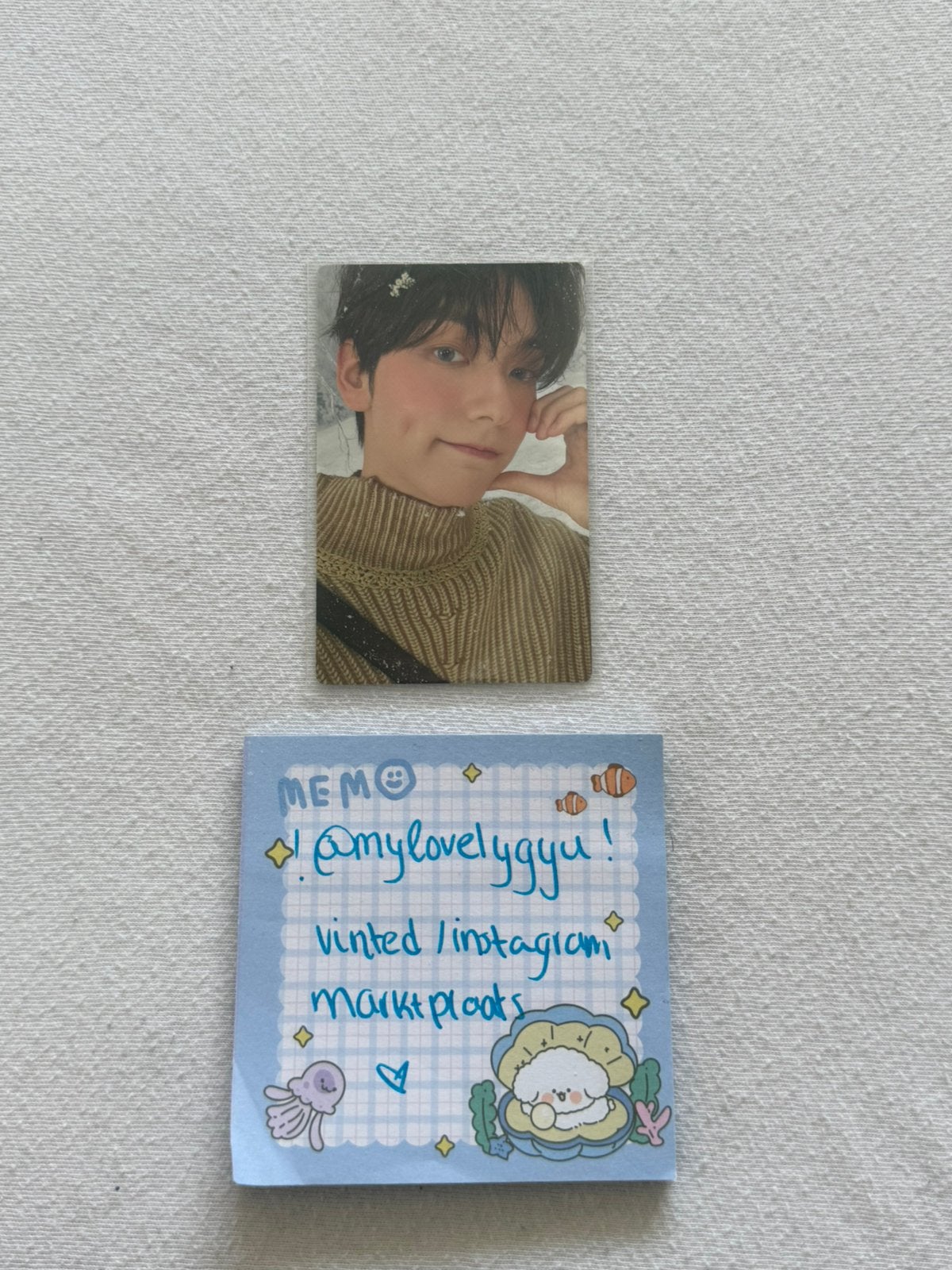 TXT Soobin chikai japanese album standard photocard, Ophalen of Verzenden, Nieuw, Foto of Kaart