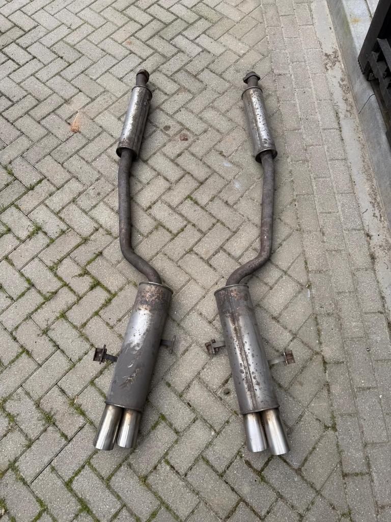 Powerflow RVS sport uitlaat einddempers BMW 8 Serie E31 850, Ophalen, Gebruikt, Info@bmw.de, BMW Strasse