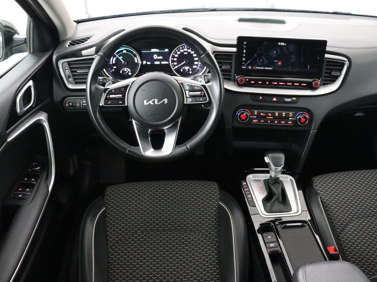 Kia XCeed 1.6 GDi PHEV DynamicLine | Carplay | Keyless | Hal, Auto's, Kia, XCeed, Gebruikt, Leder en Stof, Zwart