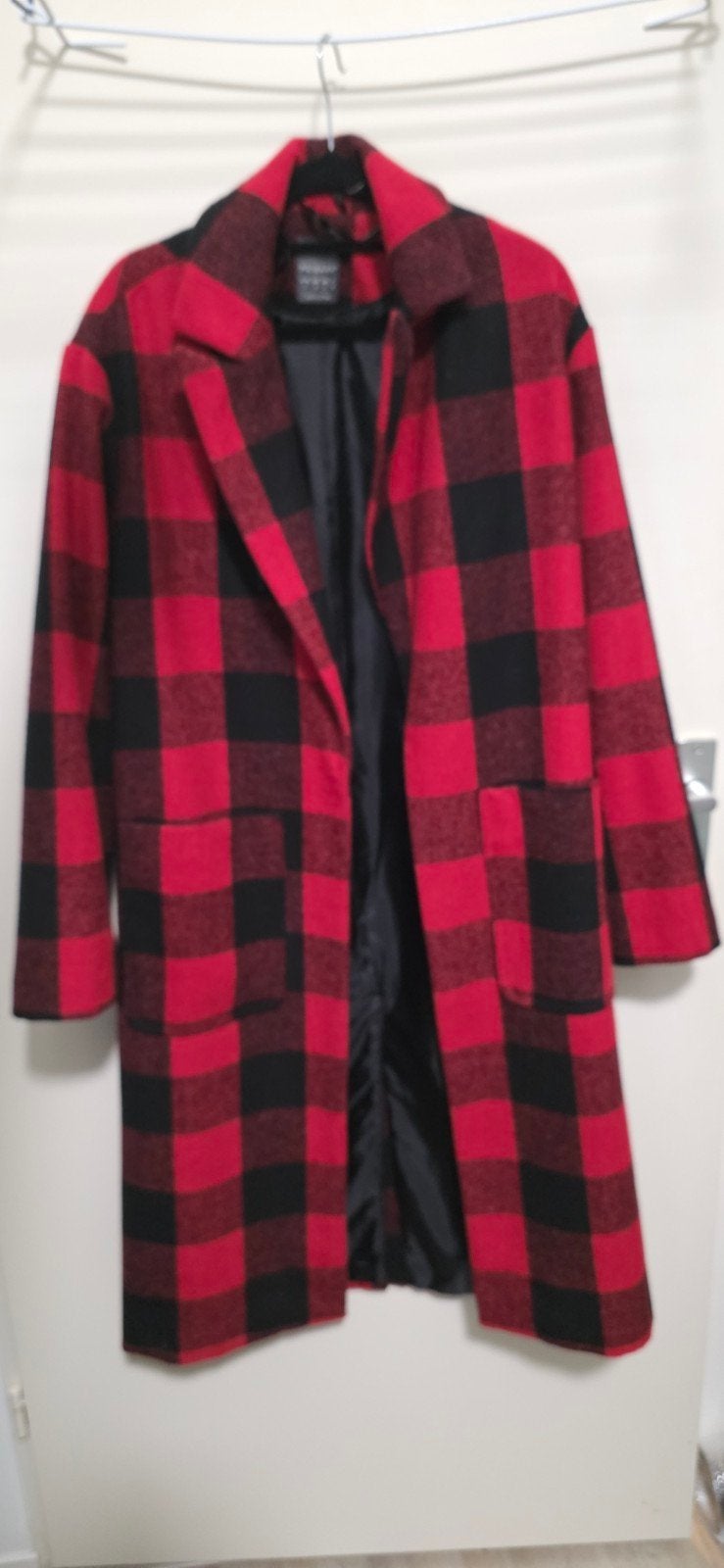 Winter vest Trenchcoat maat M/L, Ophalen, Zo goed als nieuw, Maat 38/40 (M), Grijs