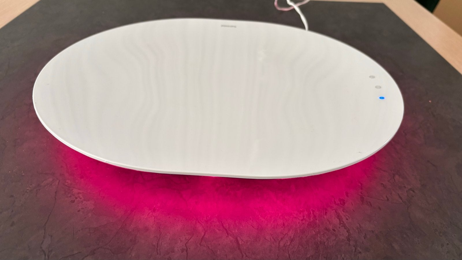 Philips Luminaire Fruitschaal / Decoratie met LED-licht, Ophalen, Gebruikt, Kunststof, Modern