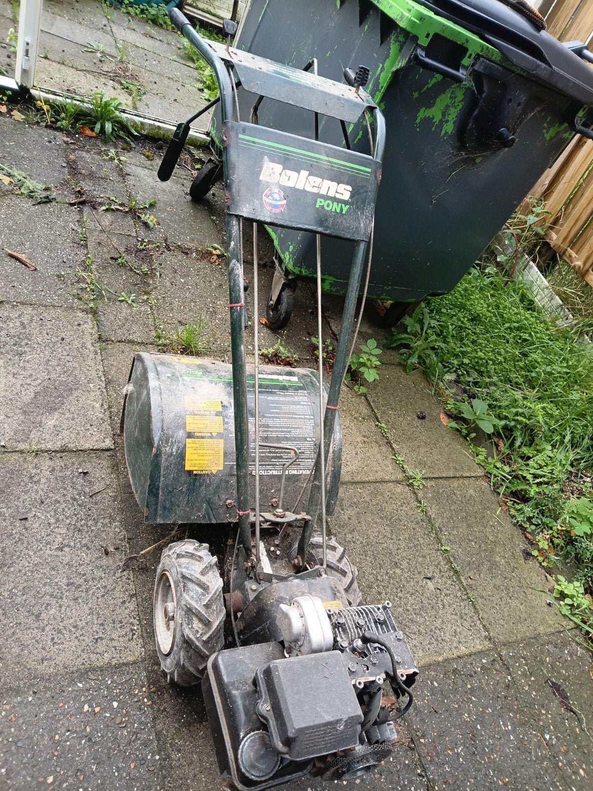 tuinfrees machine ploegen, Ophalen, Gebruikt