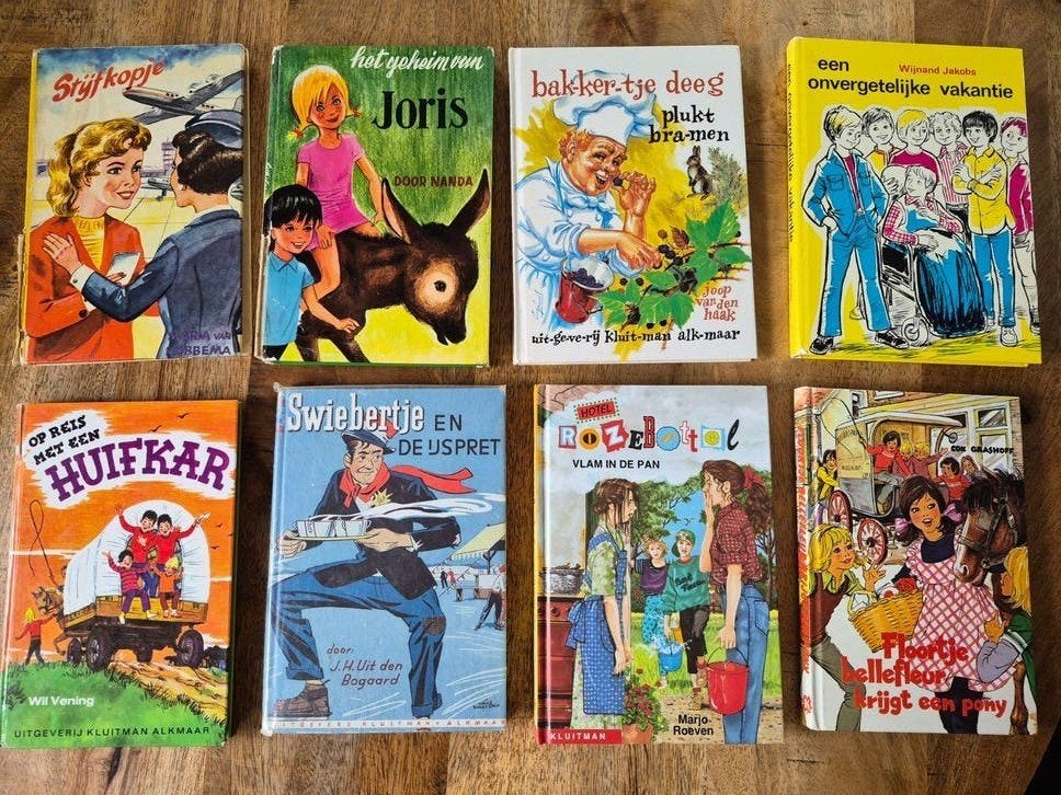 Vintage kinderboeken collectie - diverse titels, Ophalen of Verzenden, Gelezen, Diverse auteurs, Fictie algemeen