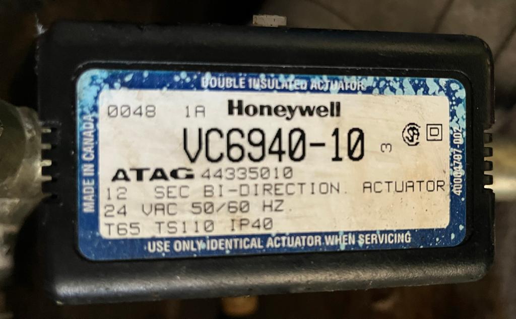 Honeywell VC6940 Driewegklep Actuator - Nieuwstaat, Ophalen of Verzenden, Zo goed als nieuw, Overige typen