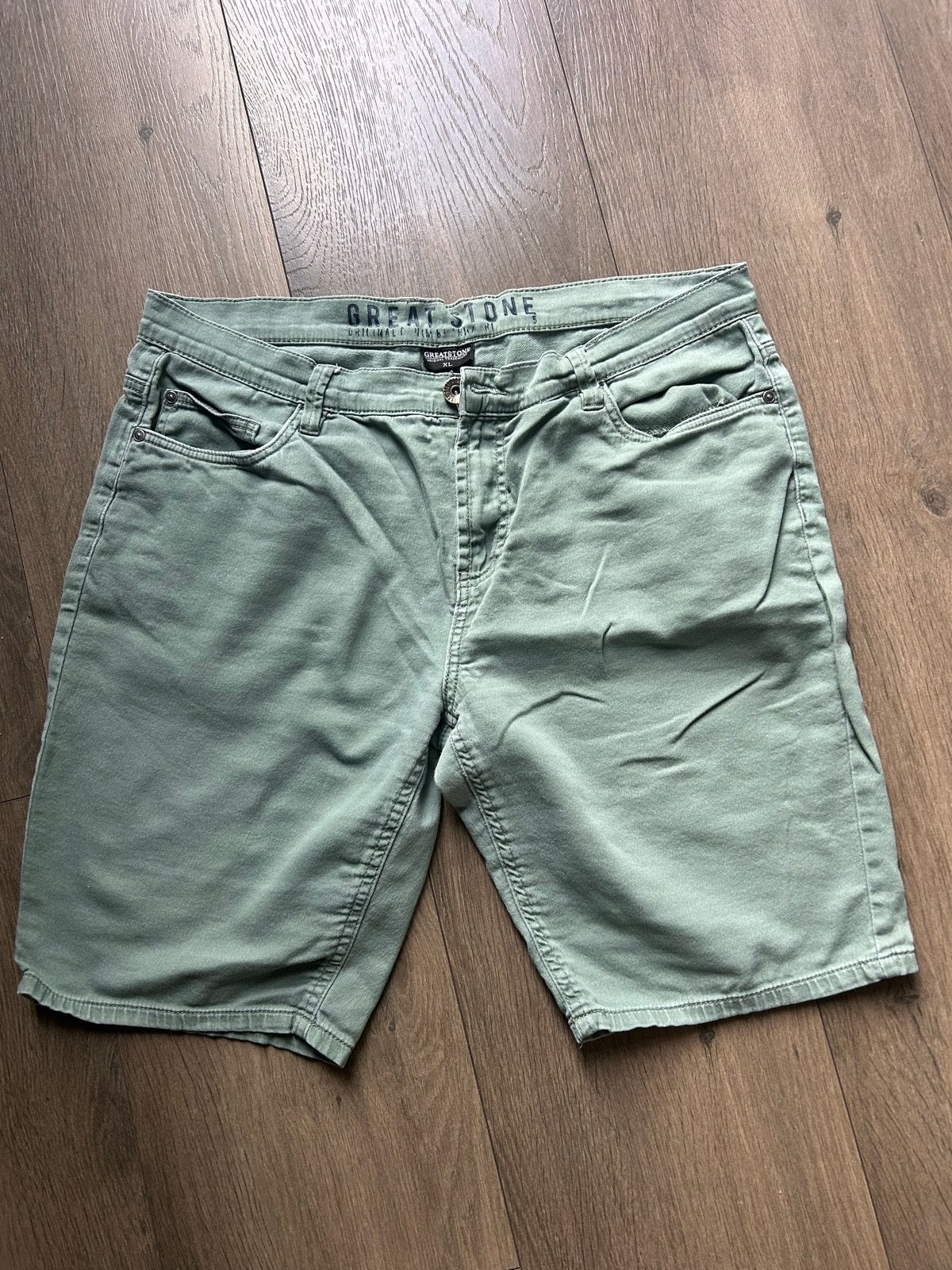 Great Stone Korte Broek Heren - Maat XL, Ophalen of Verzenden, Gedragen, Maat 56/58 (XL), Groen