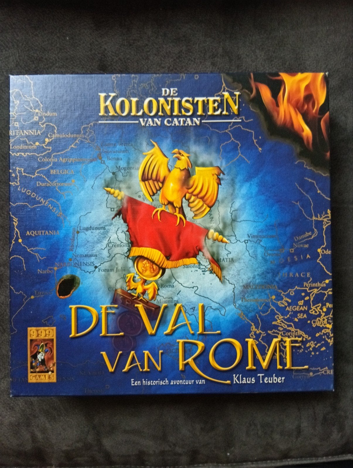 Kolonisten van Catan: De Val van Rome - Strategisch Bordspel, Hobby en Vrije tijd, Ophalen of Verzenden, Zo goed als nieuw, 999 Games