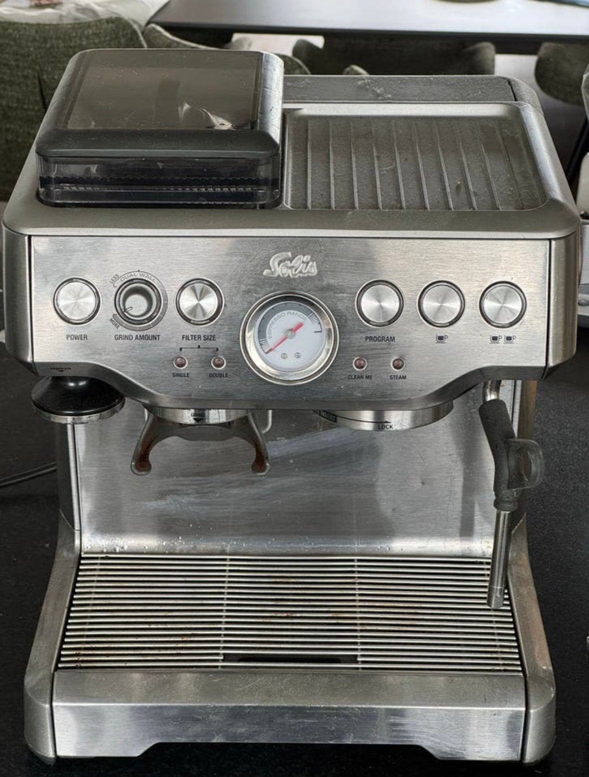 Solis Grind Infuse 114 (defect), Ophalen, Espresso apparaat, Niet werkend, Afneembaar waterreservoir