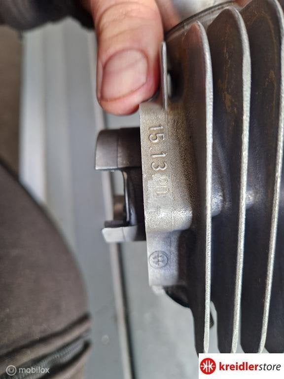 Kreidler Mahle cilinder 2 pk geforceerde koeling 15-23-90, Gebruikt, Kreidler, Ophalen of Verzenden, Kreidler