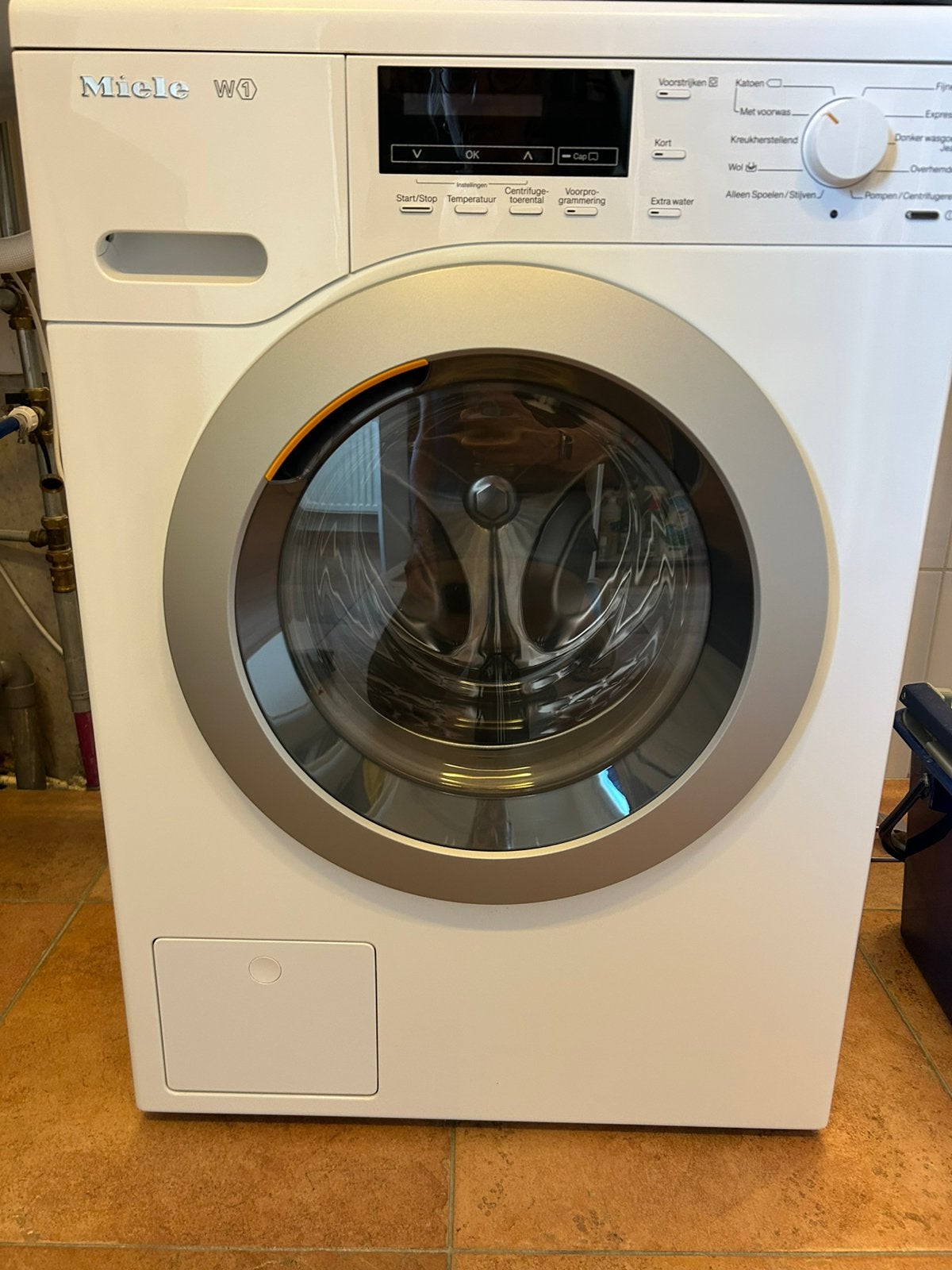 Miele W 1 serie wasmachine 2019/2020, Witgoed en Apparatuur, Wasmachines, Ophalen, 8 tot 10 kg, Voorlader, 1600 toeren of meer