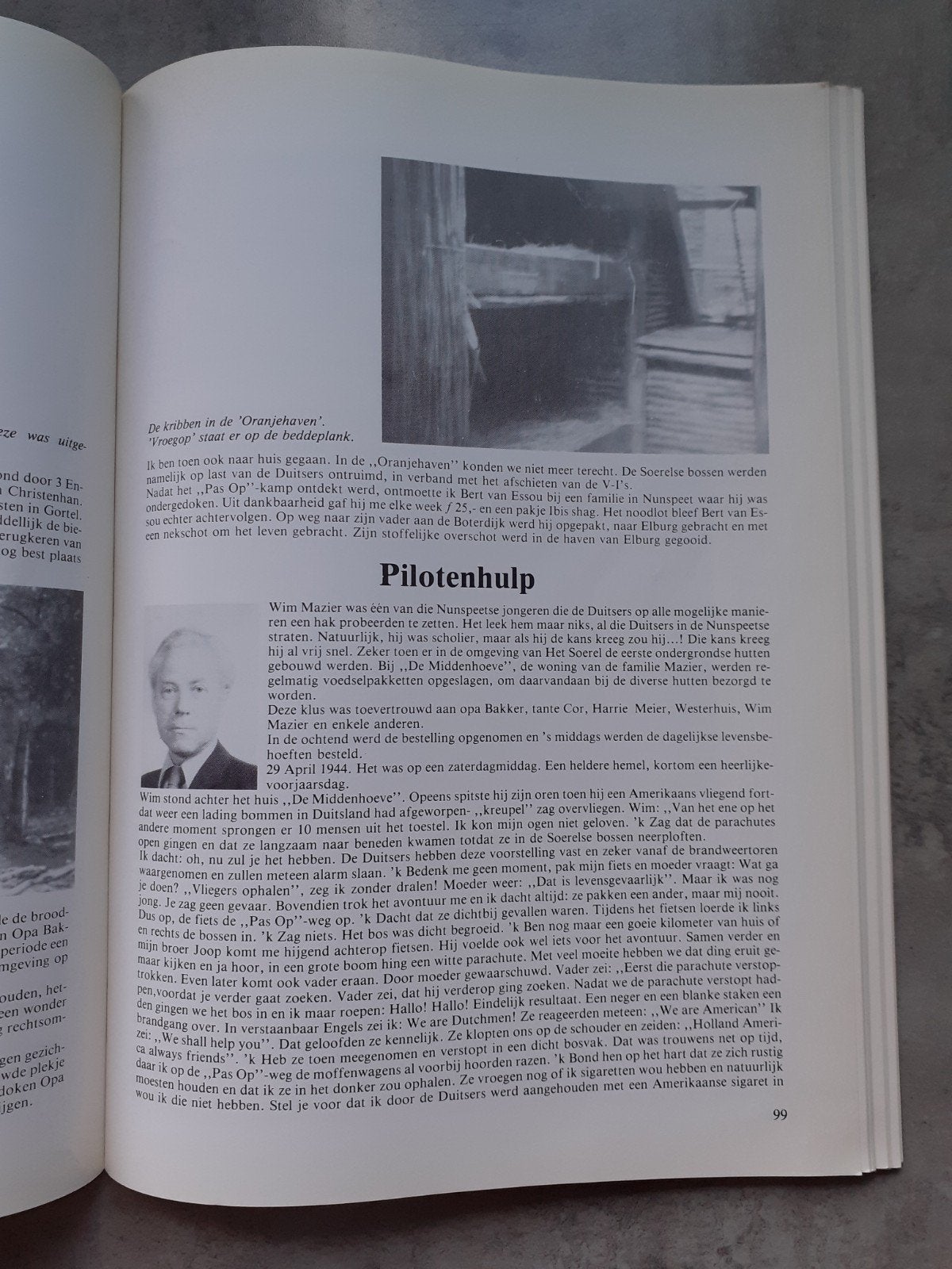 Vierhouten. verscholen dorp  1944, Boeken, Ophalen of Verzenden, Gelezen