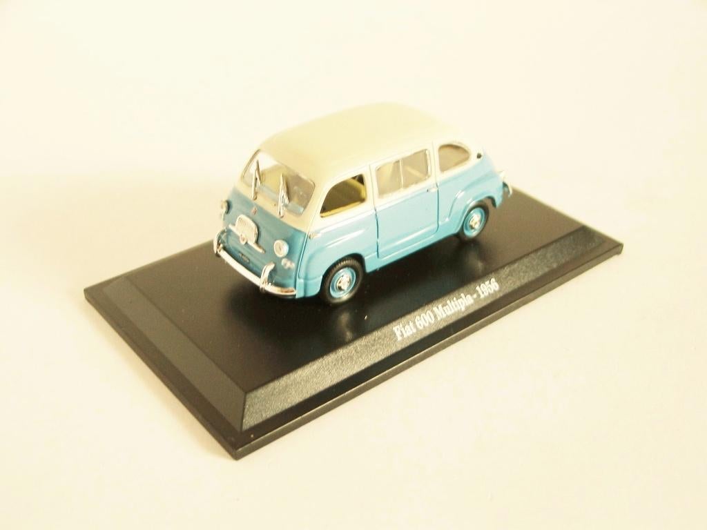 1/43 Atlas Fiat 600 Multipla, Hobby en Vrije tijd, Modelauto's | 1:43, Ophalen of Verzenden, Nieuw, Auto, Overige merken