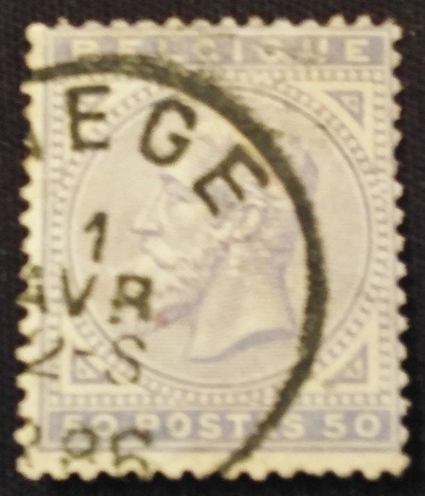 België mi.nr. 38, Verzenden, Gestempeld