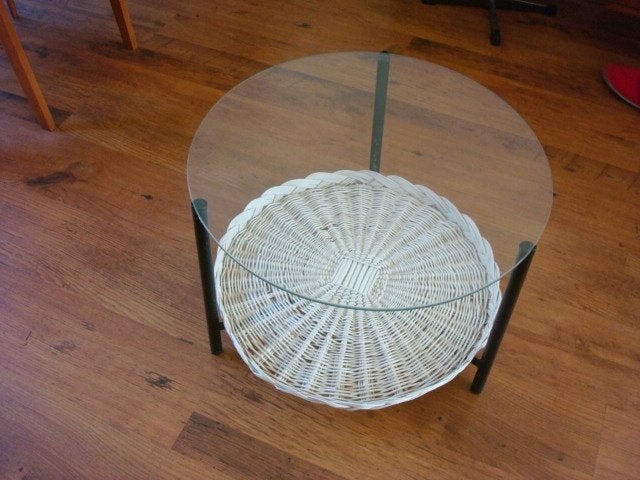 VINTAGE DIV SALON TAFELS 1960/70, Ophalen, Gebruikt, 50 tot 100 cm, Vintage dutch/belgie design