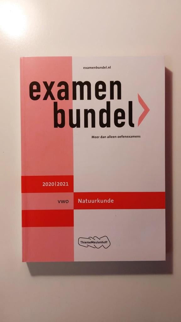 Examenbundel Natuurkunde VWO, Ophalen, Zo goed als nieuw, VWO, Natuurkunde