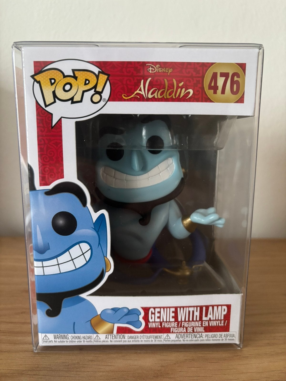 Genie with lamp Funko Pop 476 Aladdin, Ophalen of Verzenden, Nieuw