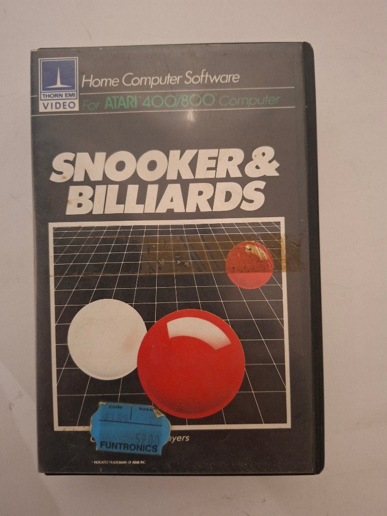 Snooker & Billiards (Atari XL - XE), Verzenden