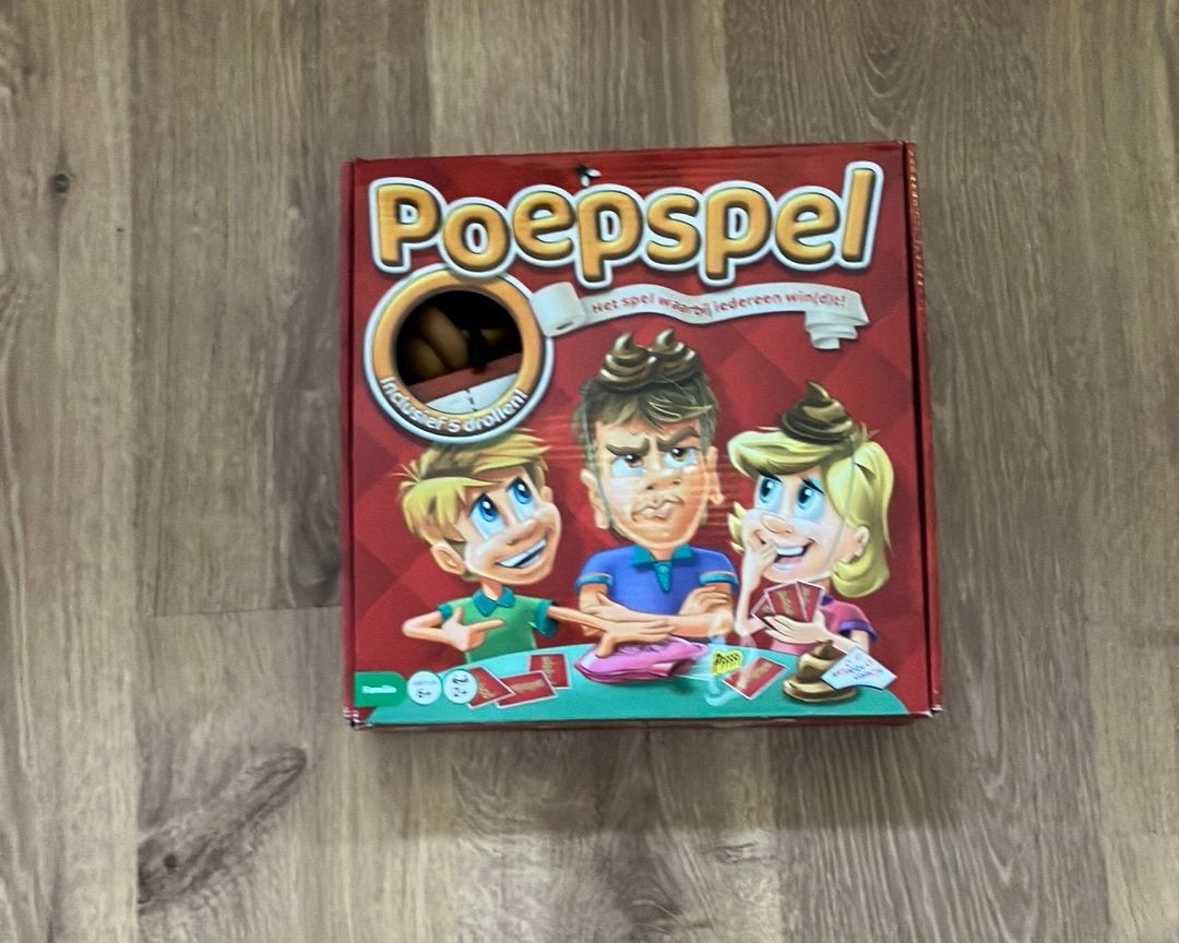Het Poepspel, Drie of vier spelers, Ophalen of Verzenden, Zo goed als nieuw