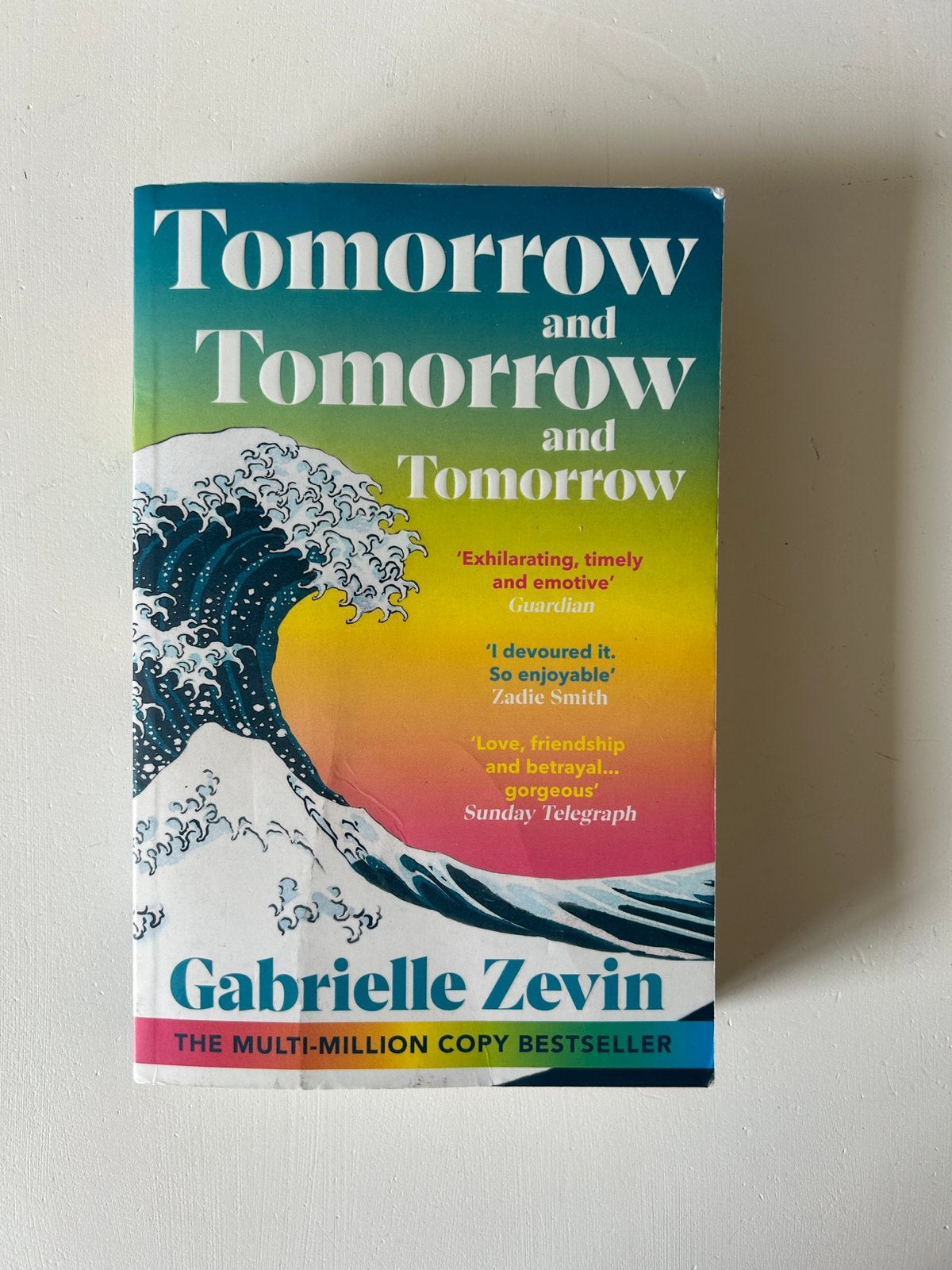 Tomorrow and tomorrow and tomorrow (Engels) -Gabrielle Zevin, Boeken, Ophalen of Verzenden, Zo goed als nieuw