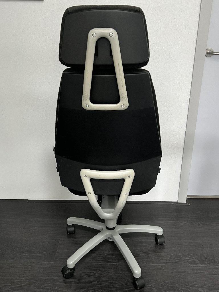 Foto 3 van Ergonomische Bureaustoel - Zwart met Hoofdsteun