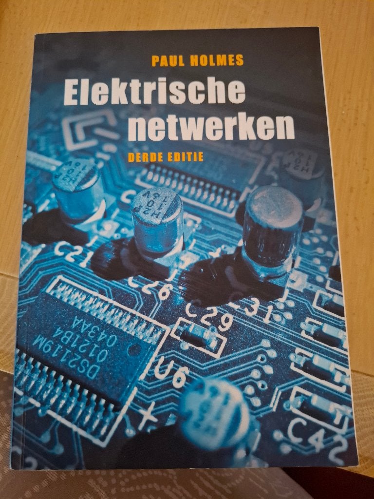 Elektrisch netwerken- Paul Holmes, Boeken, Pearson, Zo goed als nieuw, Beta, HBO