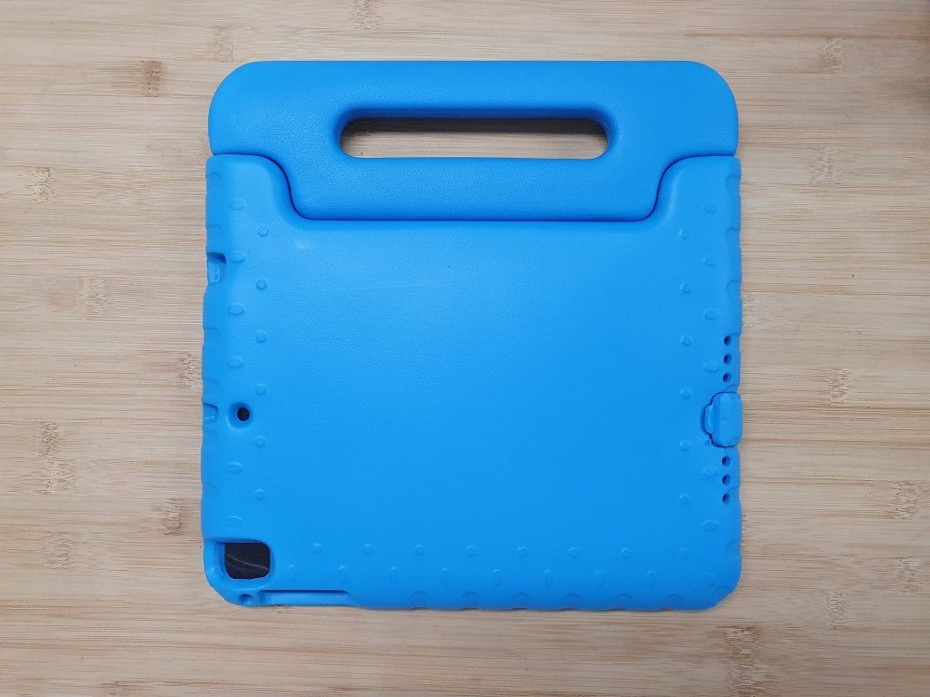 Kinderhoes blauw - Ipad 9.7 inch, 10 inch, Apple Distribution International, Nieuw, Bescherming voor- en achterkant